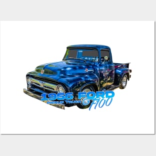 1956 Ford F100 Pickup Truck Posters and Art